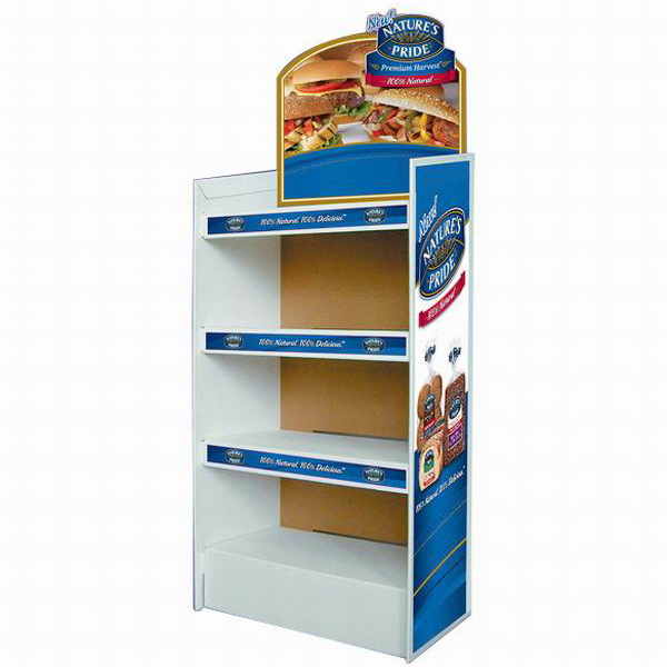 Point of sale cardboard displays of china with screen