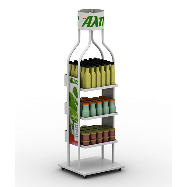 Low Cost Lube/Oil Display Stands With Hooks