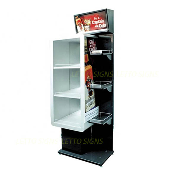 Multi Tiers Stackable Storage Display Stand